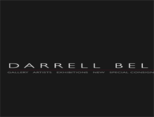 Tablet Screenshot of darrellbellgallery.com
